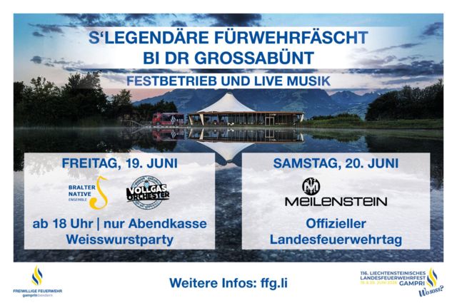 Landesfeuerwehrfest in Gamprin-Bendern
