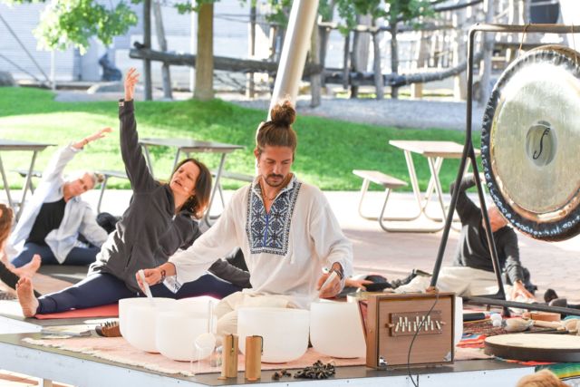 Yoga und Klang
