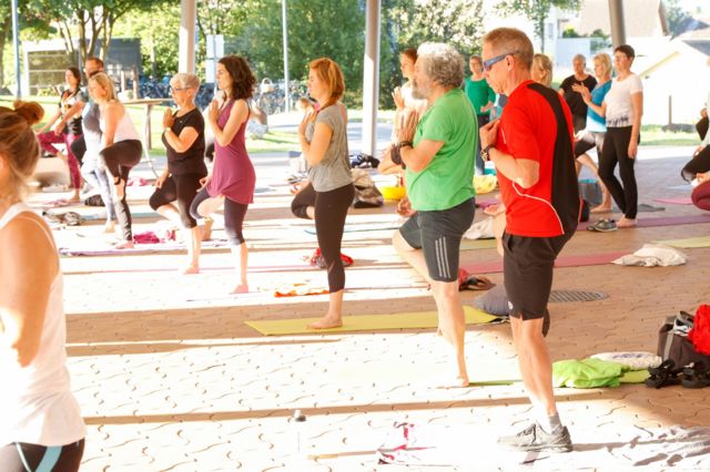 Yoga in der Grossab&uuml;nt mit Franziska Frommelt